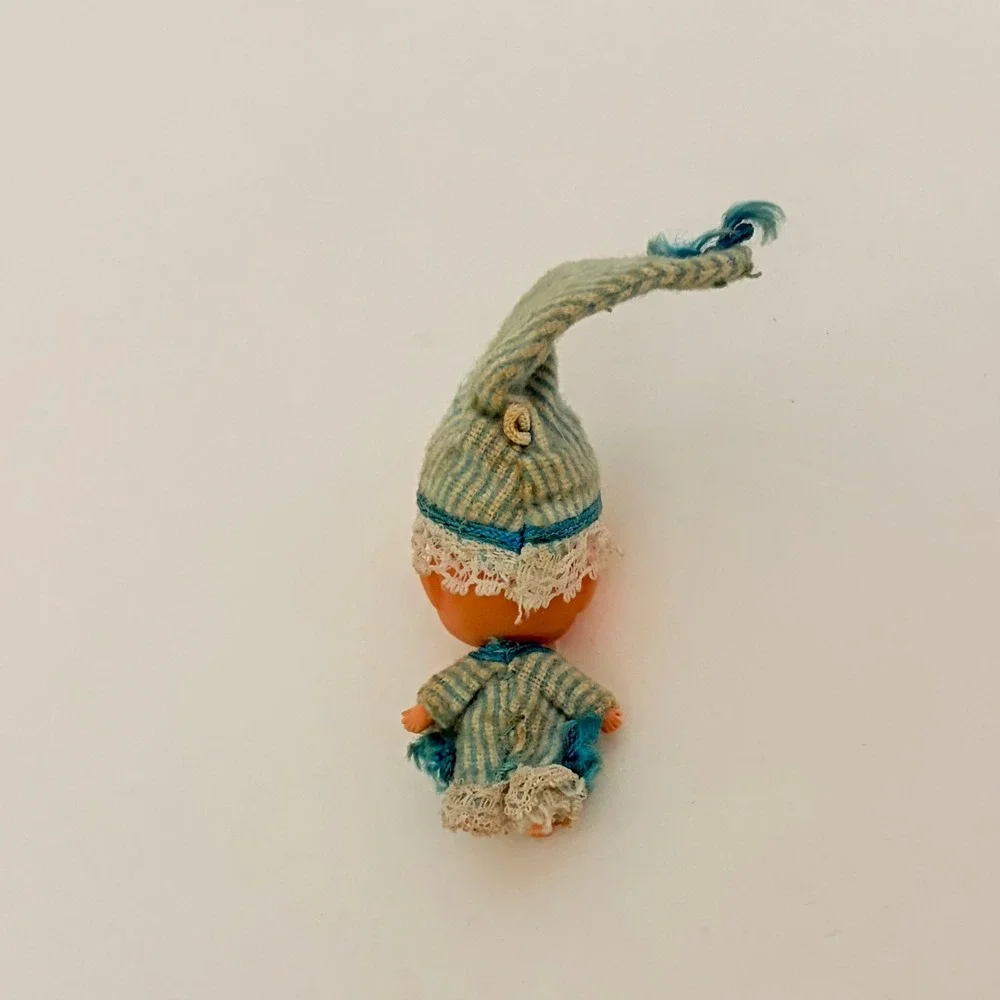 Vintage Mattel LIDDLE KIDDLES Nappytime Baby 1970 Liddle Baby Doll 2